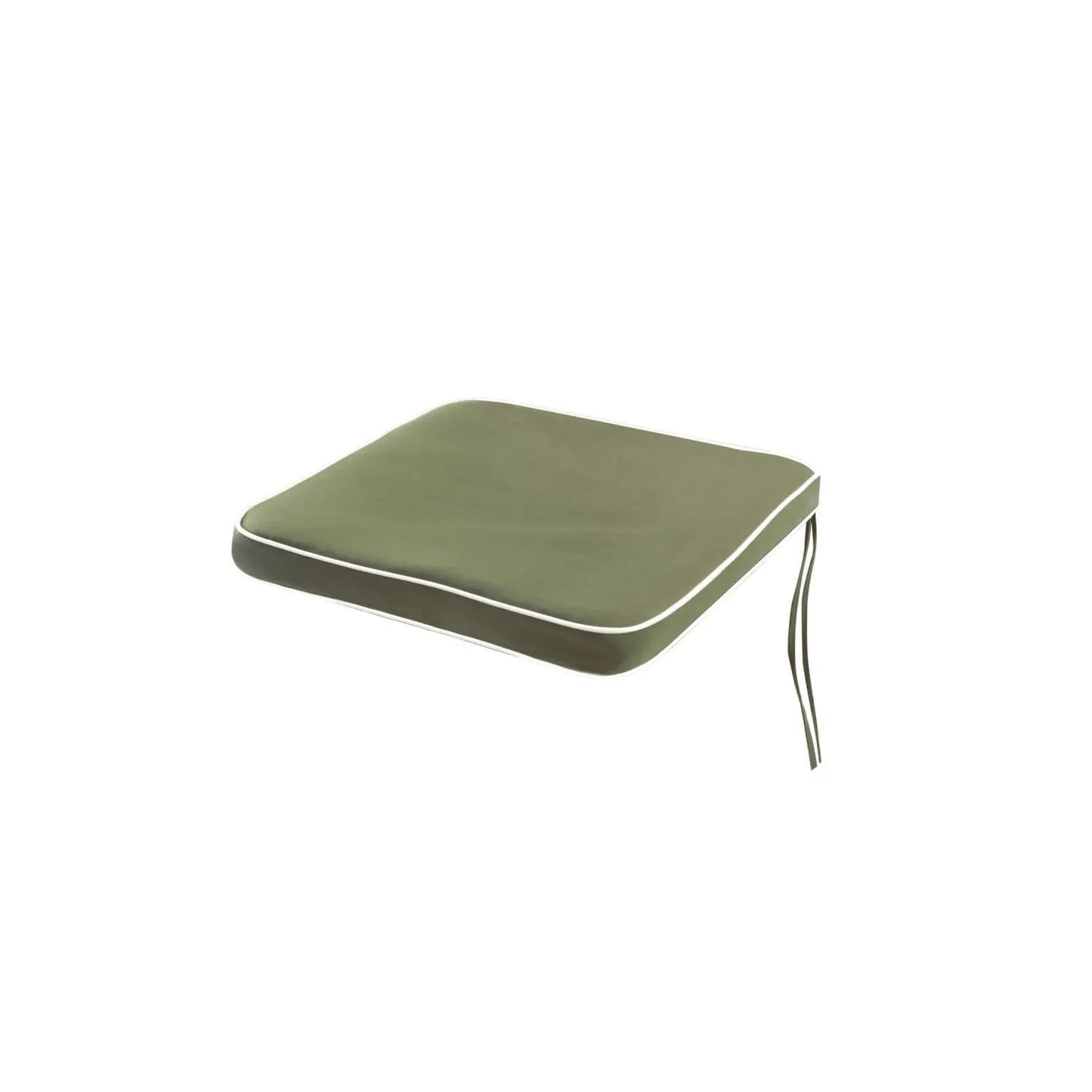 Coussin d'assise Liberty vert printemps 40x40 cm