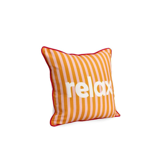 Bizzotto Karera Relax coussin beige/orange 45x45 cm