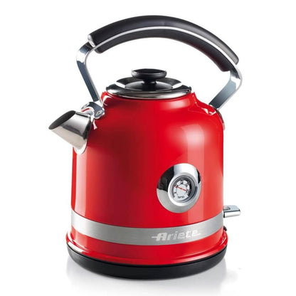 Bouilloire électrique moderne Ariete en rouge