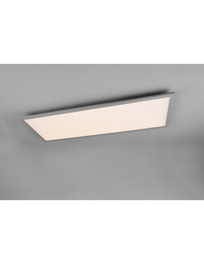 Plafoniera Applique Moderna Led Dimmer 34w Alpha Alluminio Trio Lighting