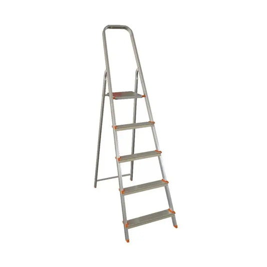 Echelle domestique 5 marches aluminium Stella Basic h 1,67 m
