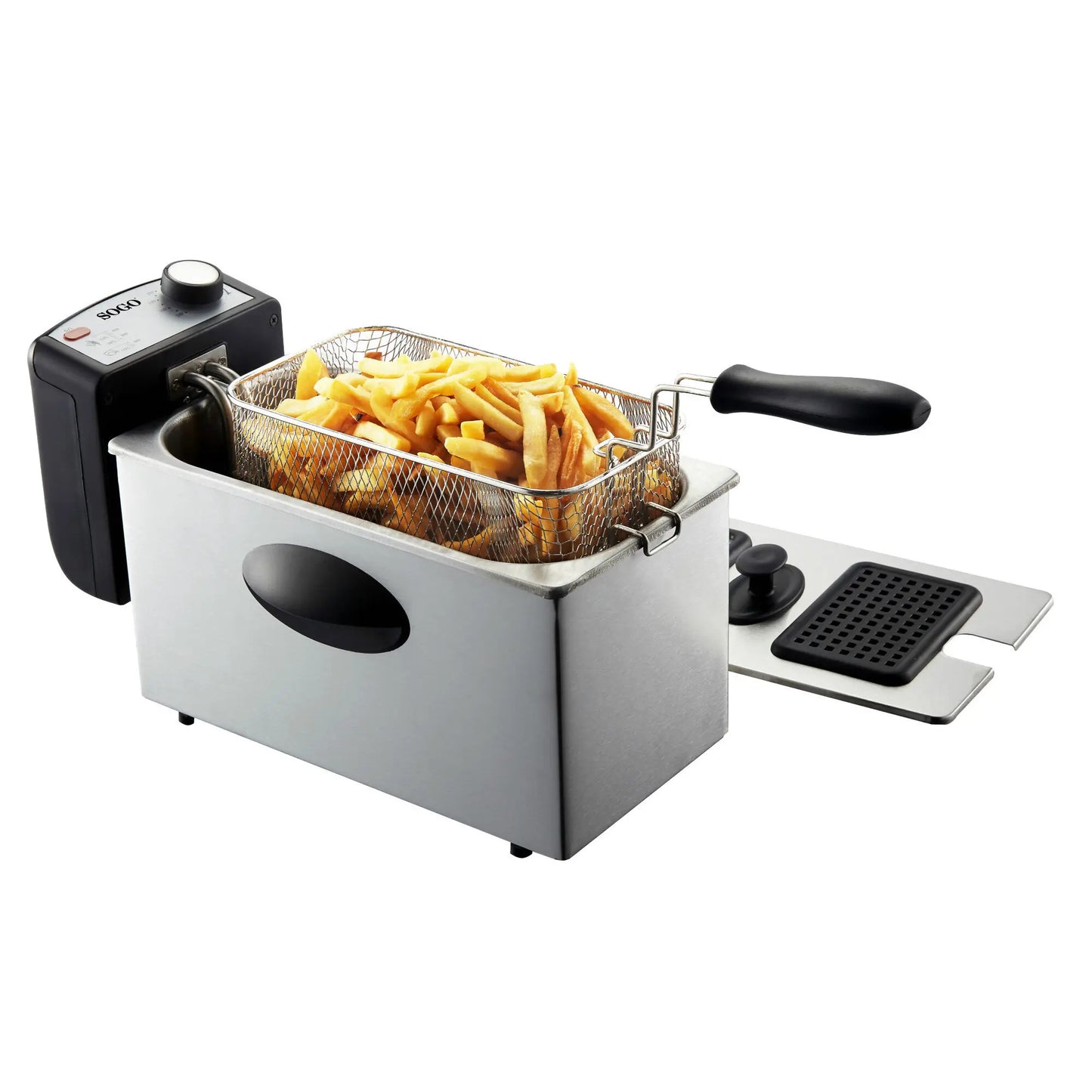 Friteuse électrique inox 3L 2000W