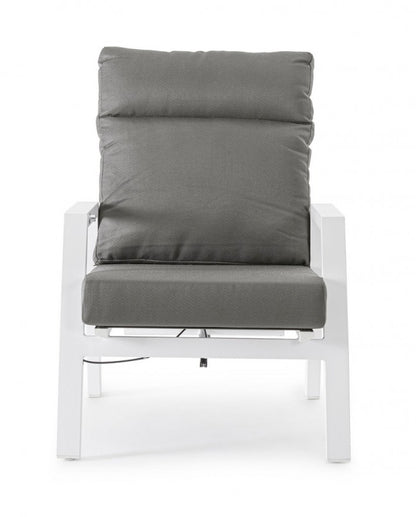 2x Poltrona Recl C-C Kledi Bianco Jx11