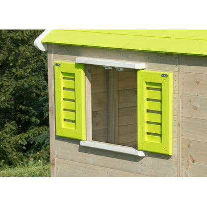 Maison en bois Bamby sur pilotis 120 x 120 x 155 h cm