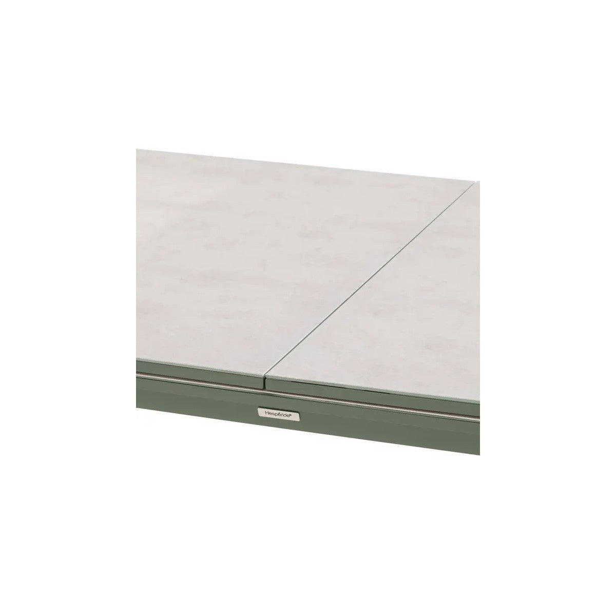 Table de jardin extensible 12 places Pulpy, vert laurier/gris granit