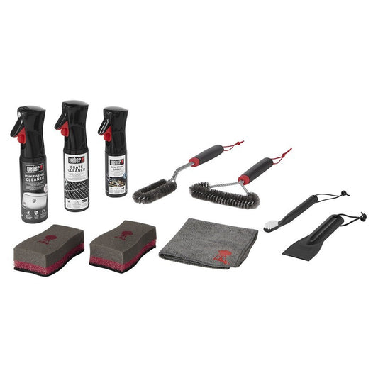 Kit pulizia per barbecue a gas Weber in acciaio inox