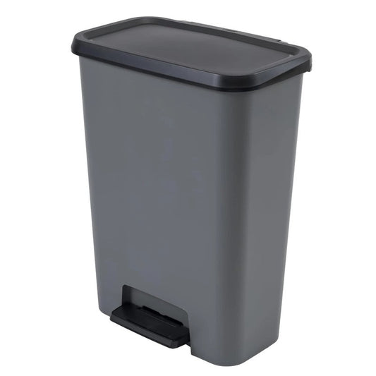 Poubelle Curver compacte duo 2x23l cm 49,6x29,4x62 h