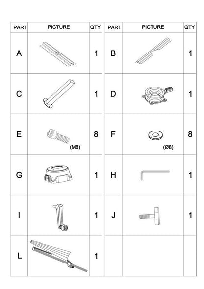 Parasol en Aluminium Couleur Sable avec Poteau Latéral 4x4 m