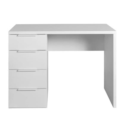 Bureau Mon blanc 3+1 tiroirs FSC cm 110x59,6x75,4h
