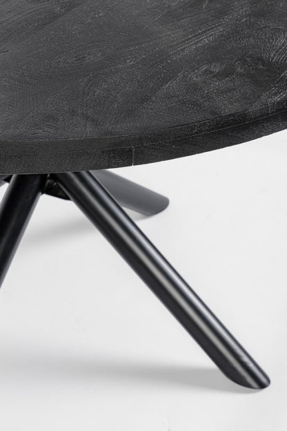 Tavolo rotondo in legno D.130 x 76h