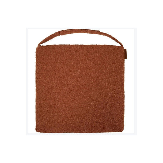 Coussin d'assise Solfia 40x40 acajou