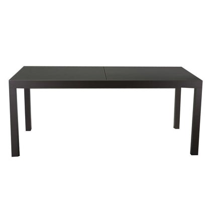 Table extensible Boise en aluminium anthracite mat m160-220x90xh67,5-75