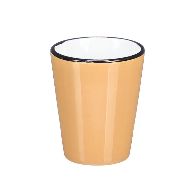 Verre en céramique 90 ml couleurs claires assorties