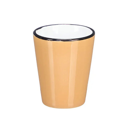 Verre en céramique 90 ml couleurs claires assorties