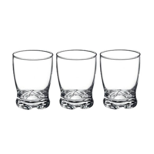 Lot de 3 verres Madison transparents