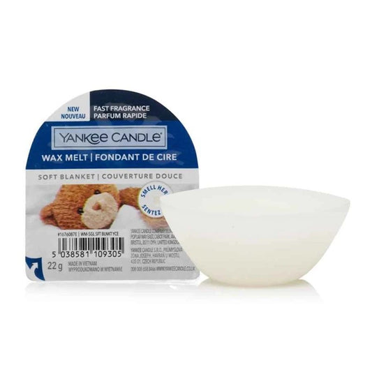 Cire parfumée à faire fondre Yankee Candle Soft Blanket 22 g