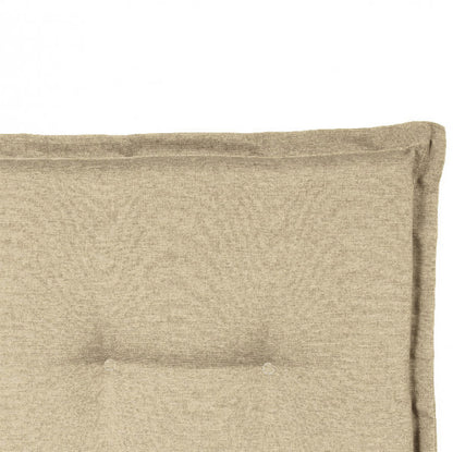 Coussin dossier haut écru 40x40x5 cm