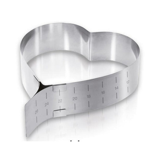 Anello torte a cuore regolabile 12-26 cm