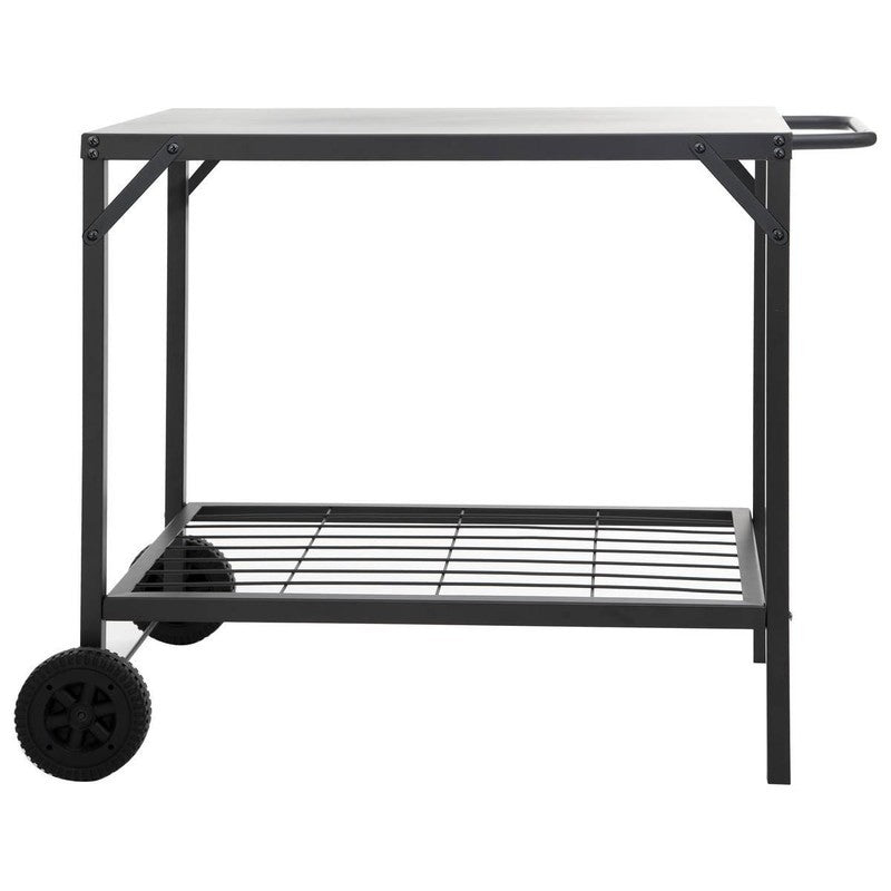 Chariot de service pour barbecue 90x58x75 cm