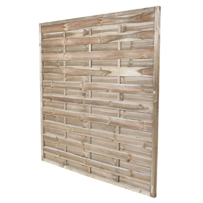 Panneau brise-vent en bois imprégné 180x180 cm
