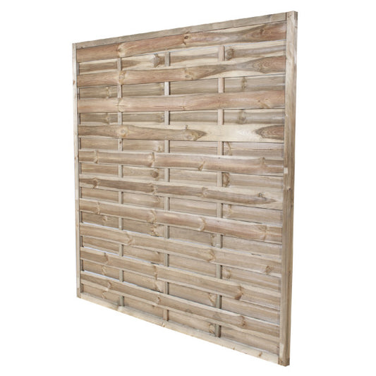 Panneau brise-vent en bois imprégné 180x180 cm