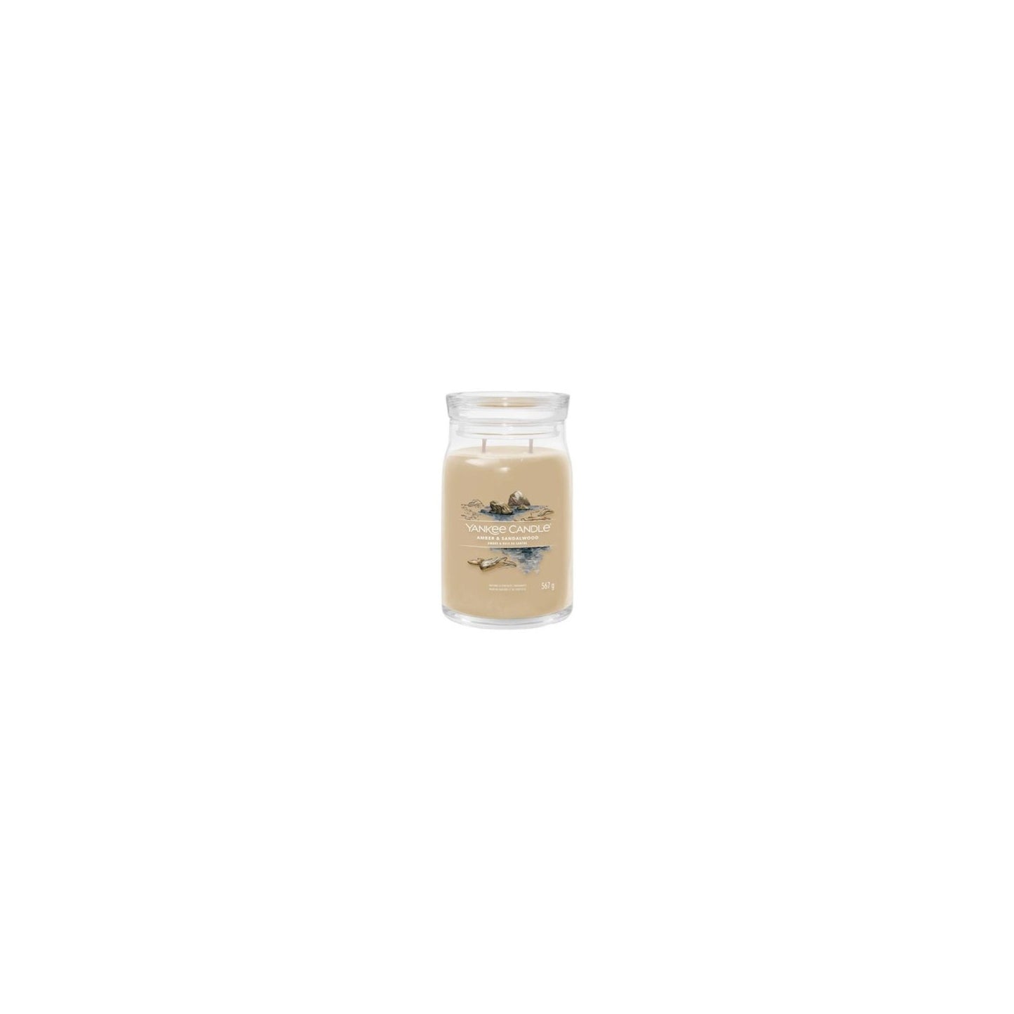 Bougie Ambre & Bois de Santal 567 gr