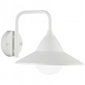 Applique in Alluminio e Metallo con Diffusore Opalino - 20W - 1430 Lumen - 3000°K/4000°K/6500°K - 48 LED SMD 2835 - IP54 bianco