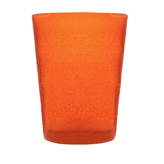 Verre à eau original memento orange en verre soufflé 0,25L