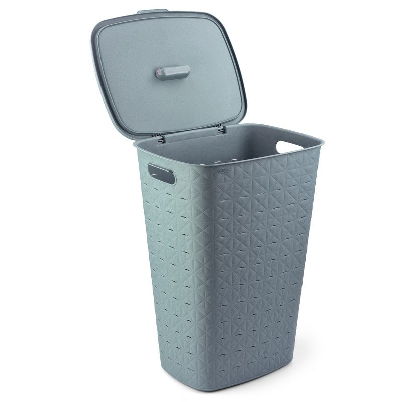 Curver Softex panier à linge bleu 56l cm 42x31,1x60 h