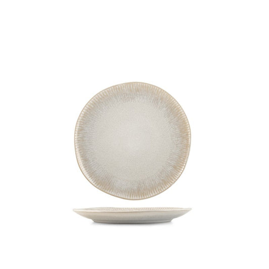 Piatto frutta Yucatan bianco ø 21 cm