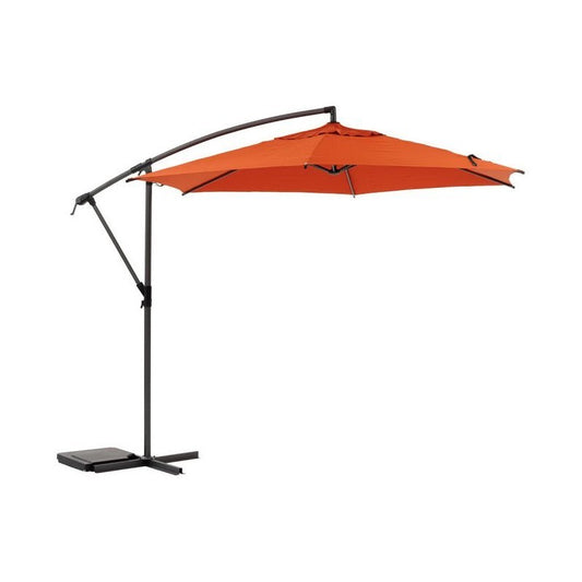 Parapluie rond Manoa 3 m ambre