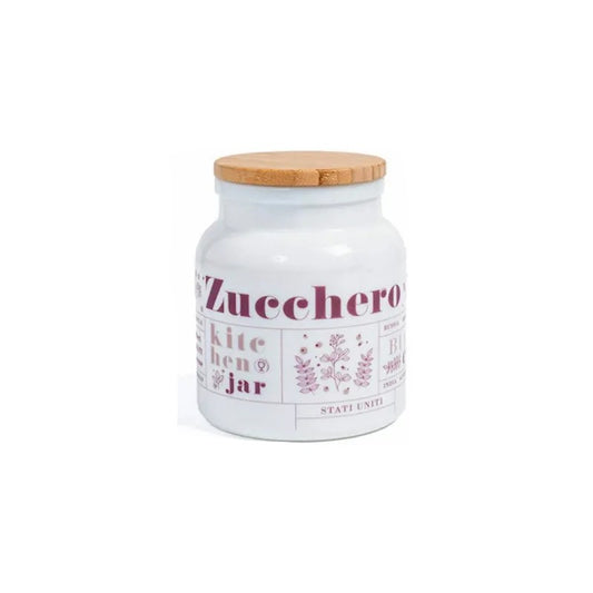 Barattolo Victoriana 1L con tappo in bambù