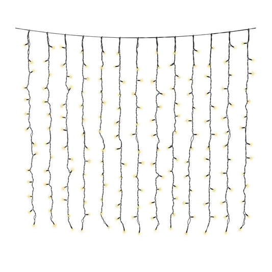 Tenda luminosa LED Pro-Lights bianco caldo e freddo da esterno 200 × 200 cm