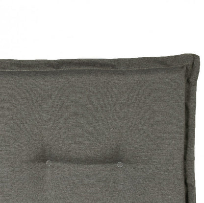 Gray high back cushion 40x40x5 cm
