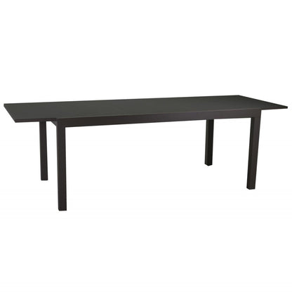 Table extensible Boise en aluminium anthracite mat m160-220x90xh67,5-75