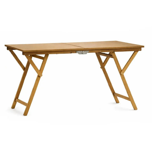 Table de pique-nique pliante en chêne 75x140x78h cm