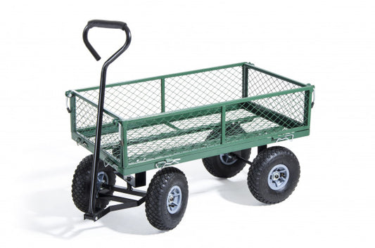 Chariot polyvalent utilitaire en métal peint 90 x 50 x 52,5 cm
