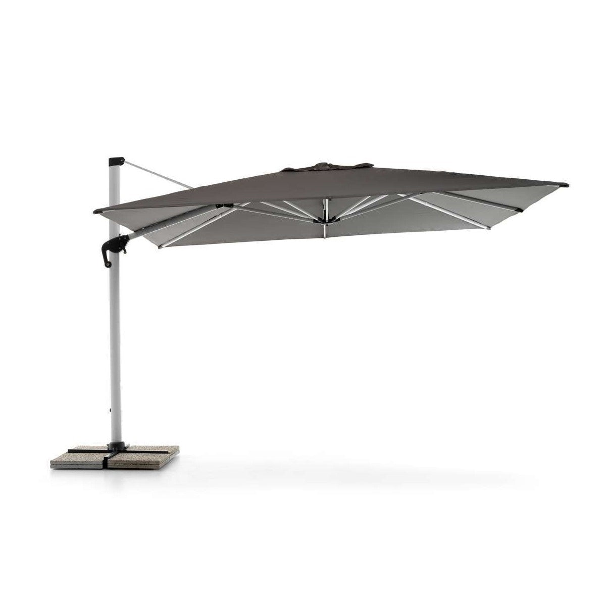 Parasol Viro 4x4m anthracite
