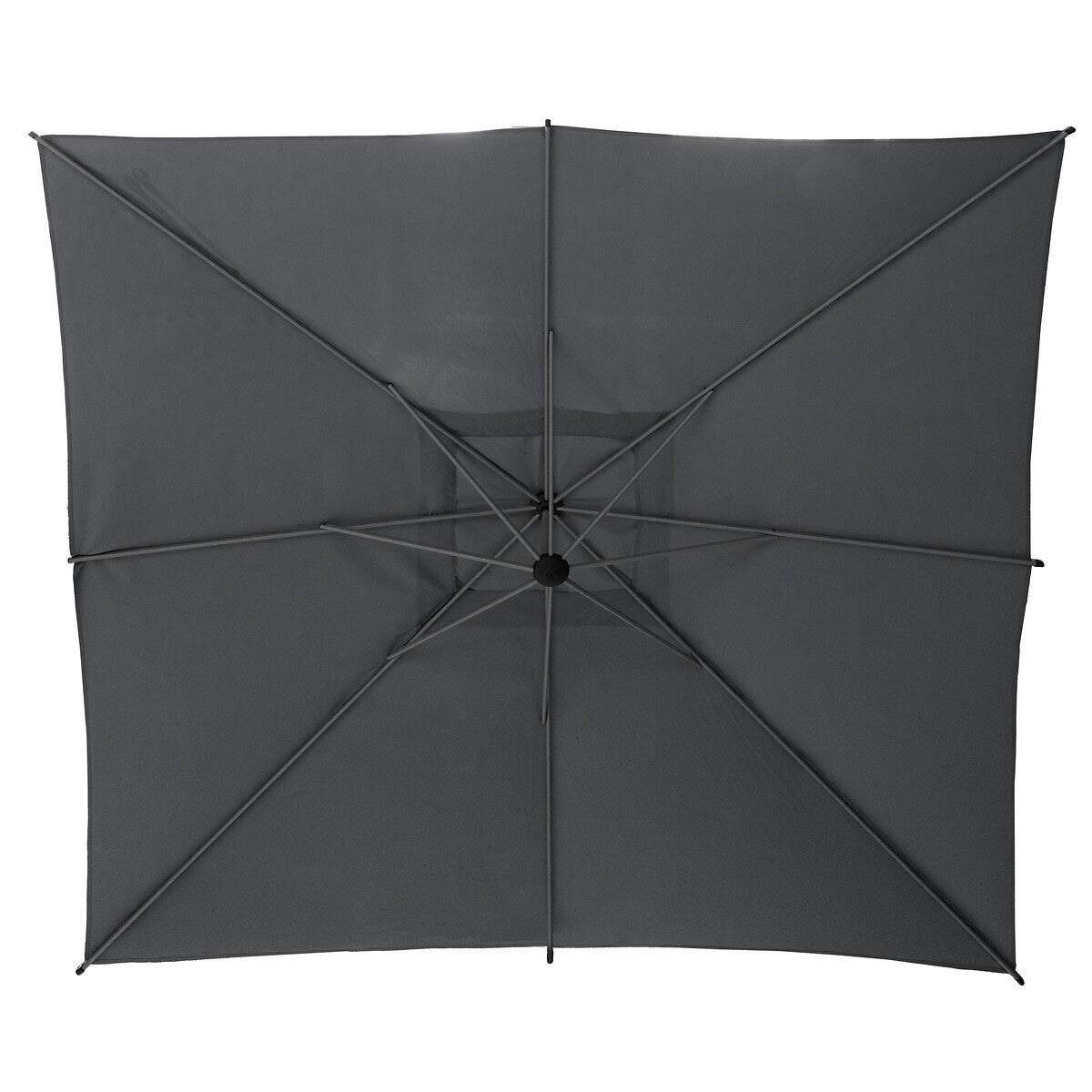 Ombrellone Manoa 2.5x2.5 m in poliestere slate