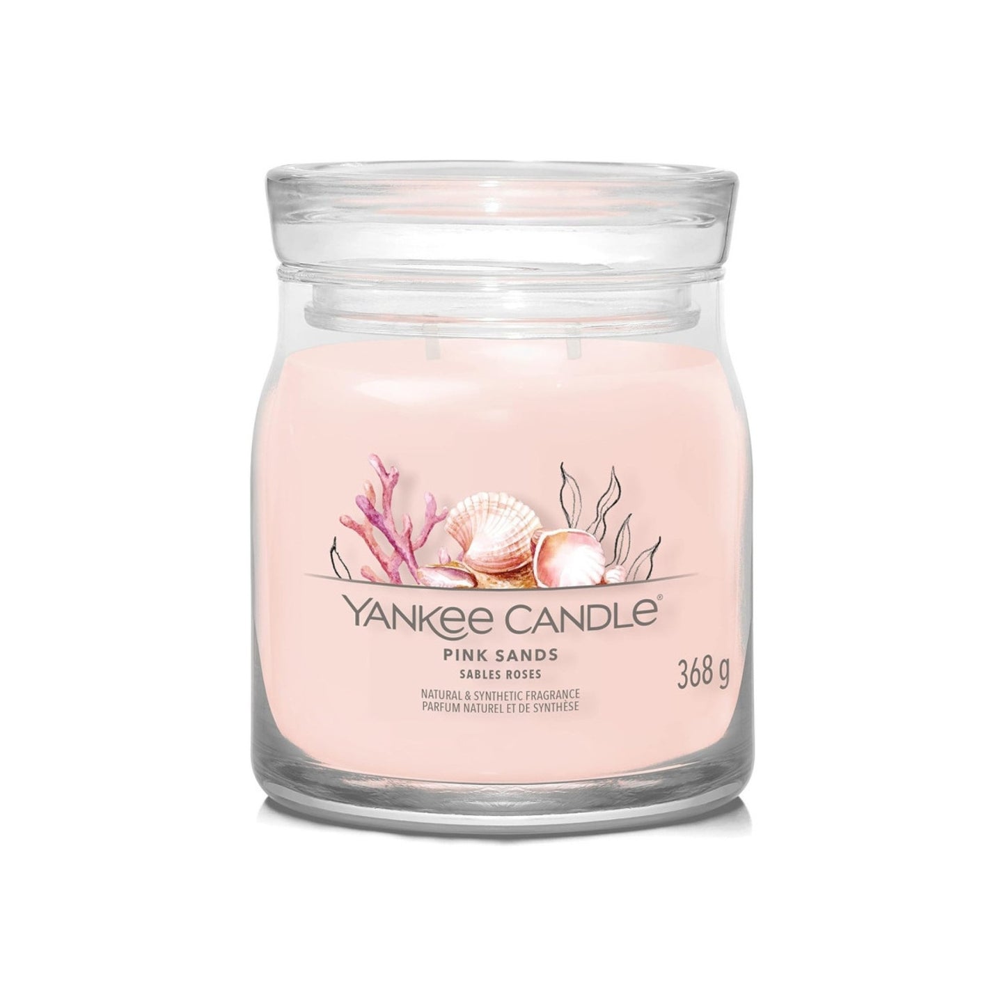 Bougie Sables Roses 368 gr