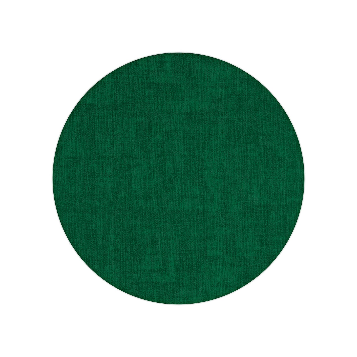 Tovaglietta tonda double face  Ø38 cm verde smeraldo