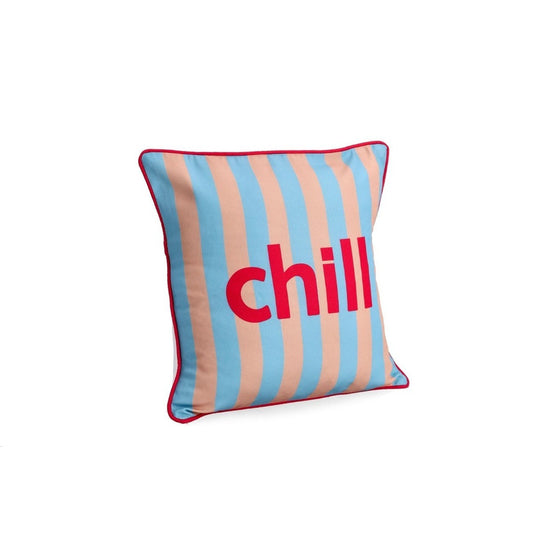 Bizzotto Karera Chill coussin bleu/orange 45x45 cm