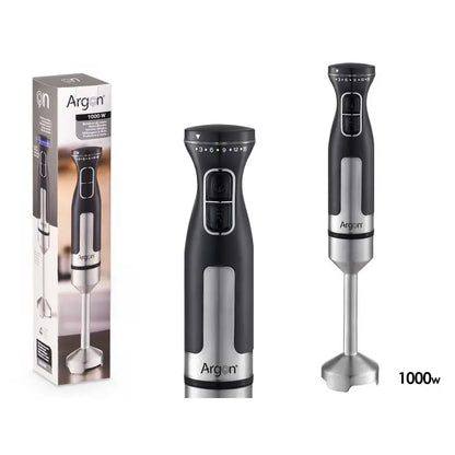 Mixeur en acier noir 1000W