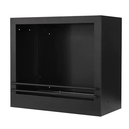 Camino a bioetanolo biocamino da terra JEFFERSON Marrone  L 89,5 x H90,5 x P28 cm