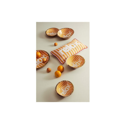 Bizzotto Karera Relax coussin beige/orange 30x50 cm