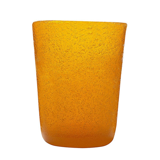 Verre à eau original memento mandarine en verre soufflé 0,25L