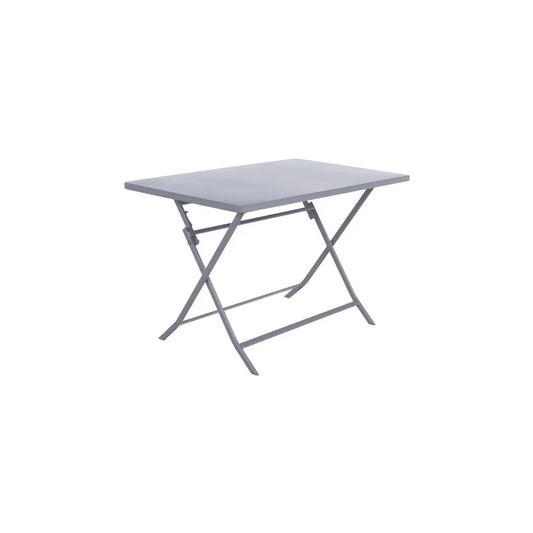 Table rectangulaire pliante en quartz Greensboro 4 places 110 x 70 x 71 cm