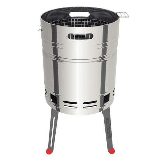 Barbecue tondo Ø40,4x75,5 in acciaio inox