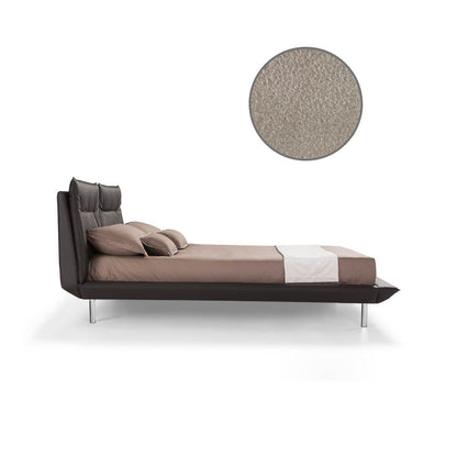 Lit double beige 190x12x82 cm