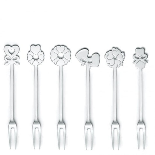 Forchette aperitivo set 6 pezzi